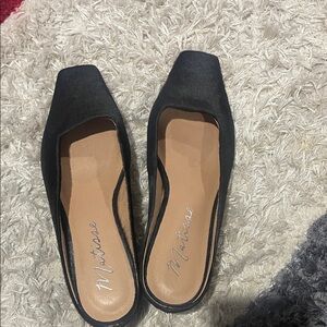 Matisse Women's Fur Black Slip-On Mules